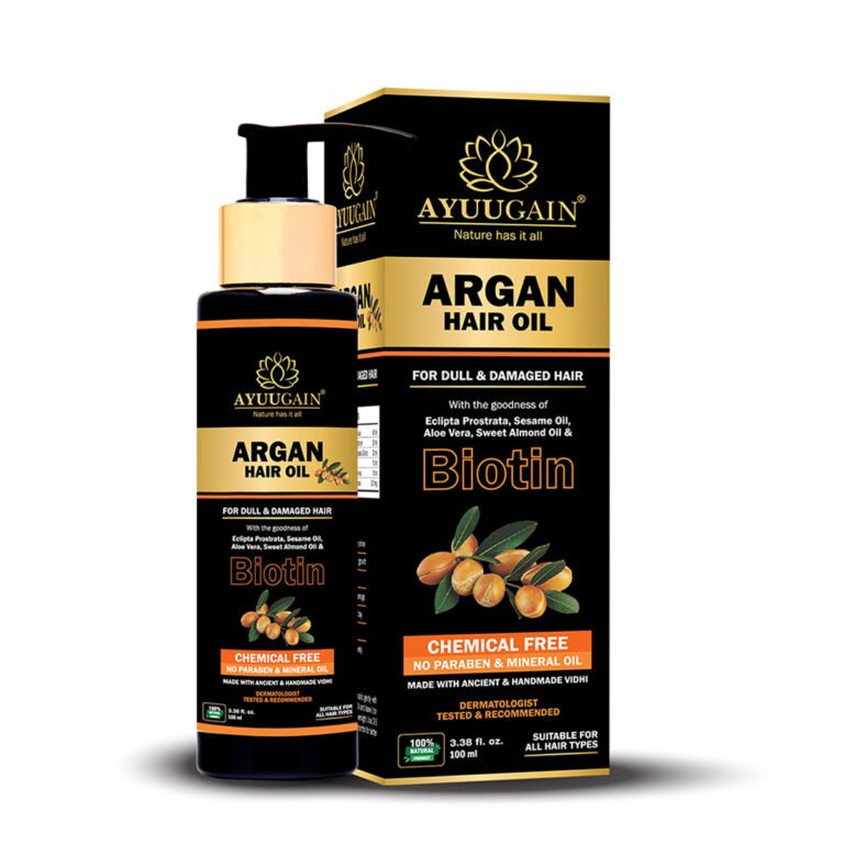 Argan Hair Oil with Biotin